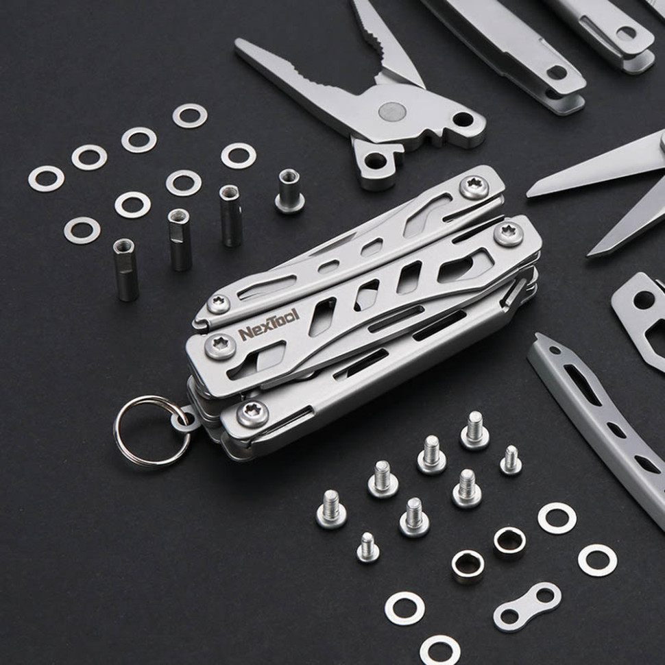 Мультитул NexTool Mini Flagship срібний
