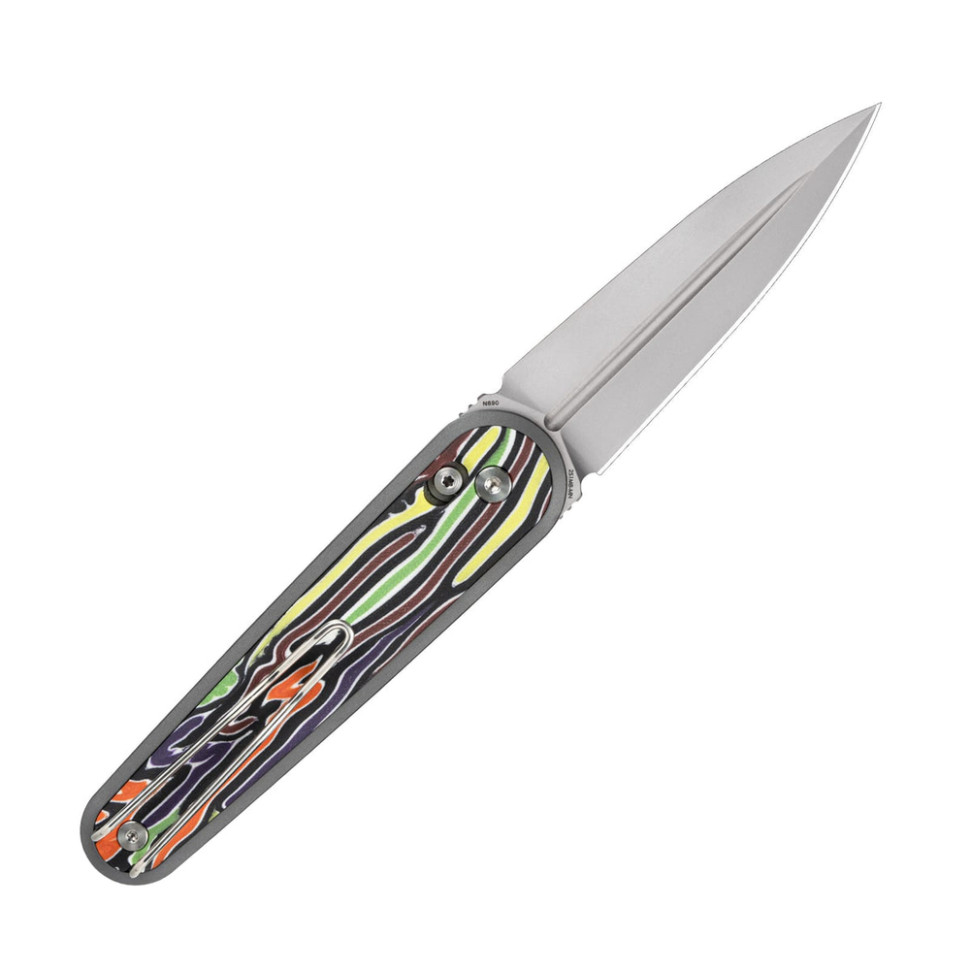 Ніж складаний кишеньковий SRM Twin 251MB-GX (7.6 см) N690 / G10 різнобарвний