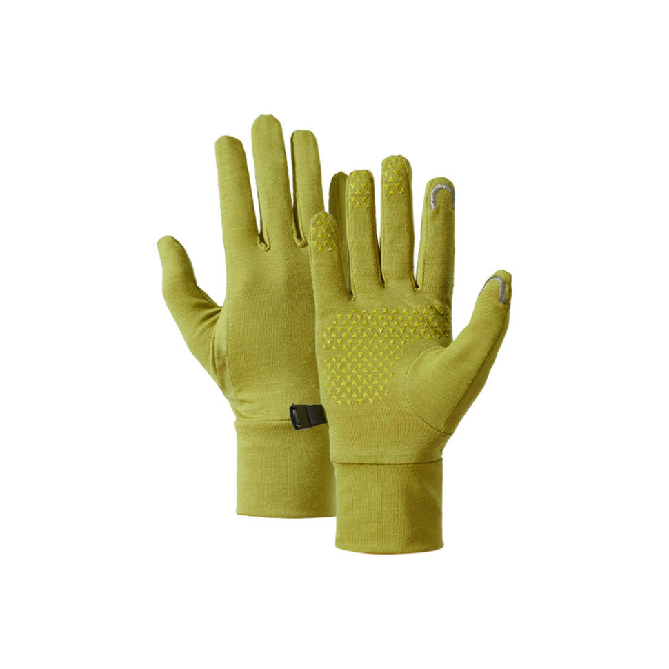 Рукавички туристичні вовняні Naturehike CYY2610FS010, L, зелений