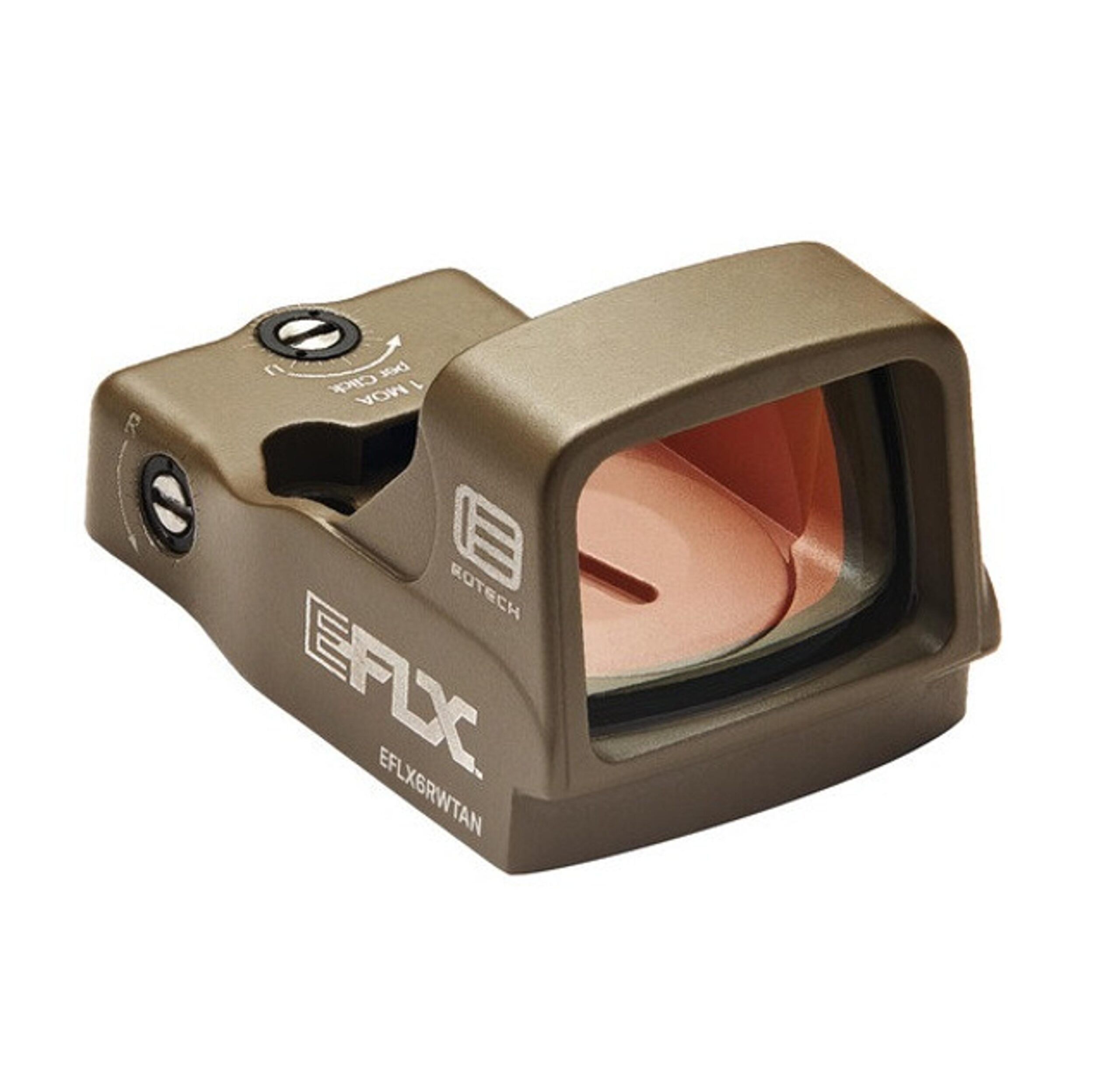 Коліматорний приціл пістолетний EOTech EFLX Mini 6MOA Tan