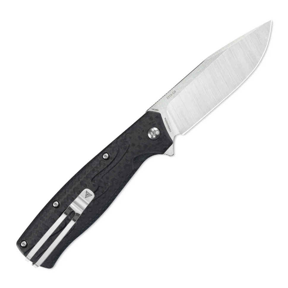 Ніж складаний туристичний SRM 221X-GB (9.2 см) 14C28N / G10 чорний