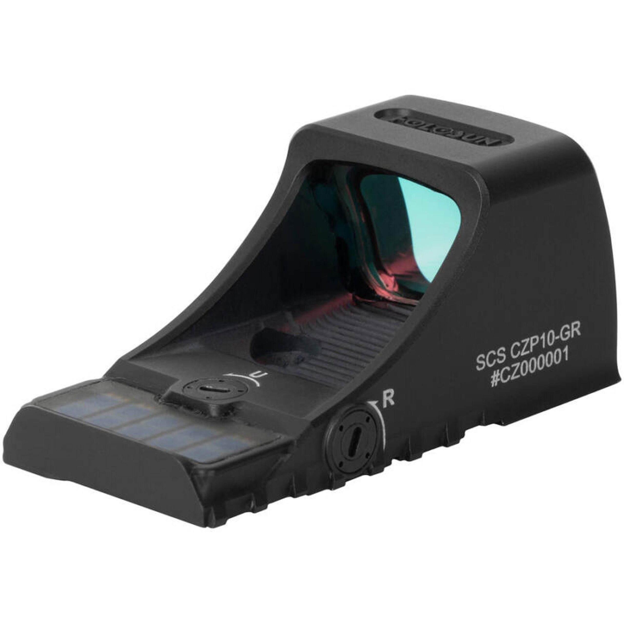Коліматорний приціл пістолетний Holosun SCS P10 Green Dot Reticle 2 MOA +32 MOA (для CZ P-10)