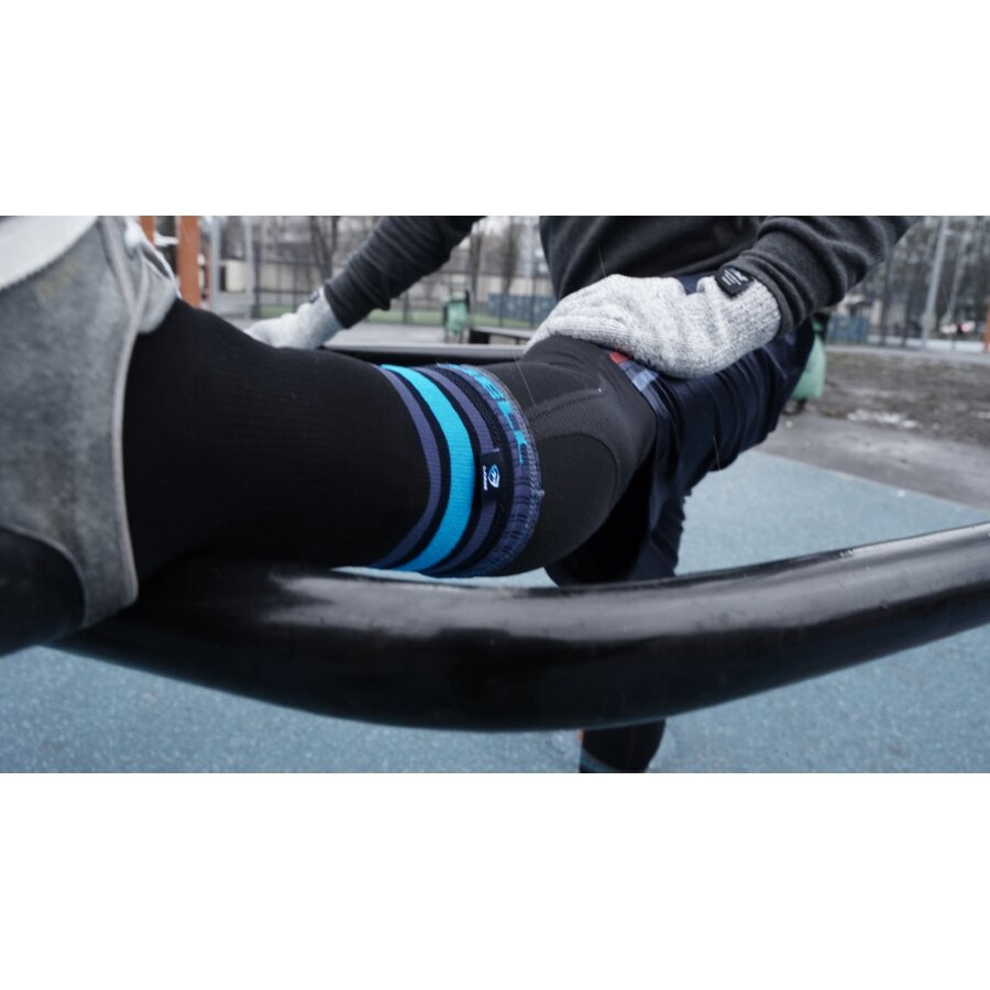 Шкарпетки водонепроникні Dexshell Ultra Dri Sports, р-р XL, з блакитною смугою