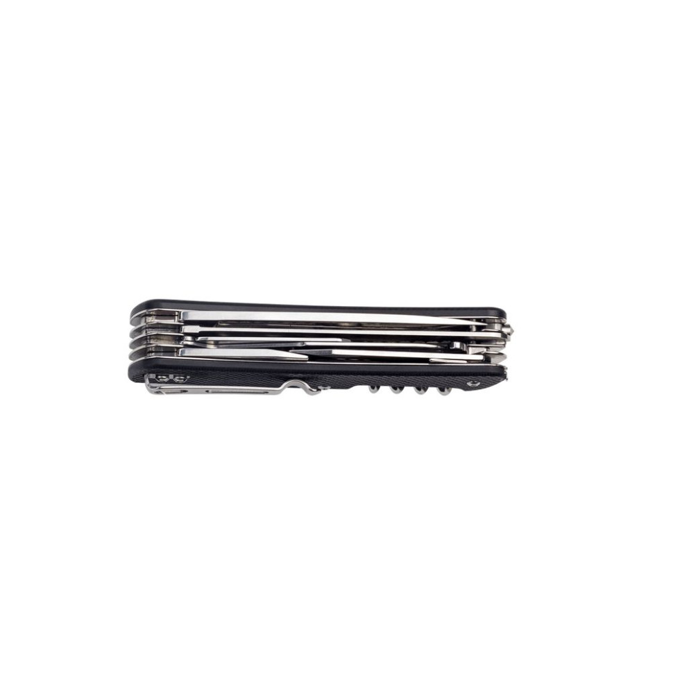 Багатофункціональний ніж Ruike Criterion L42, (8.5 см) 12C27 / G10 чорний, 19 інстр.