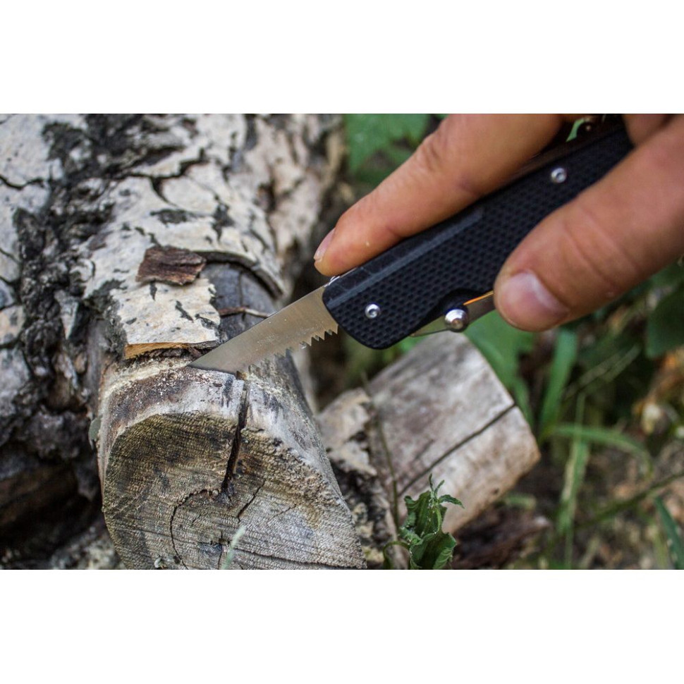 Багатофункціональний ніж Ruike Criterion L51, (8.5 см) 12C27 / G10 чорний, 23 інстр.