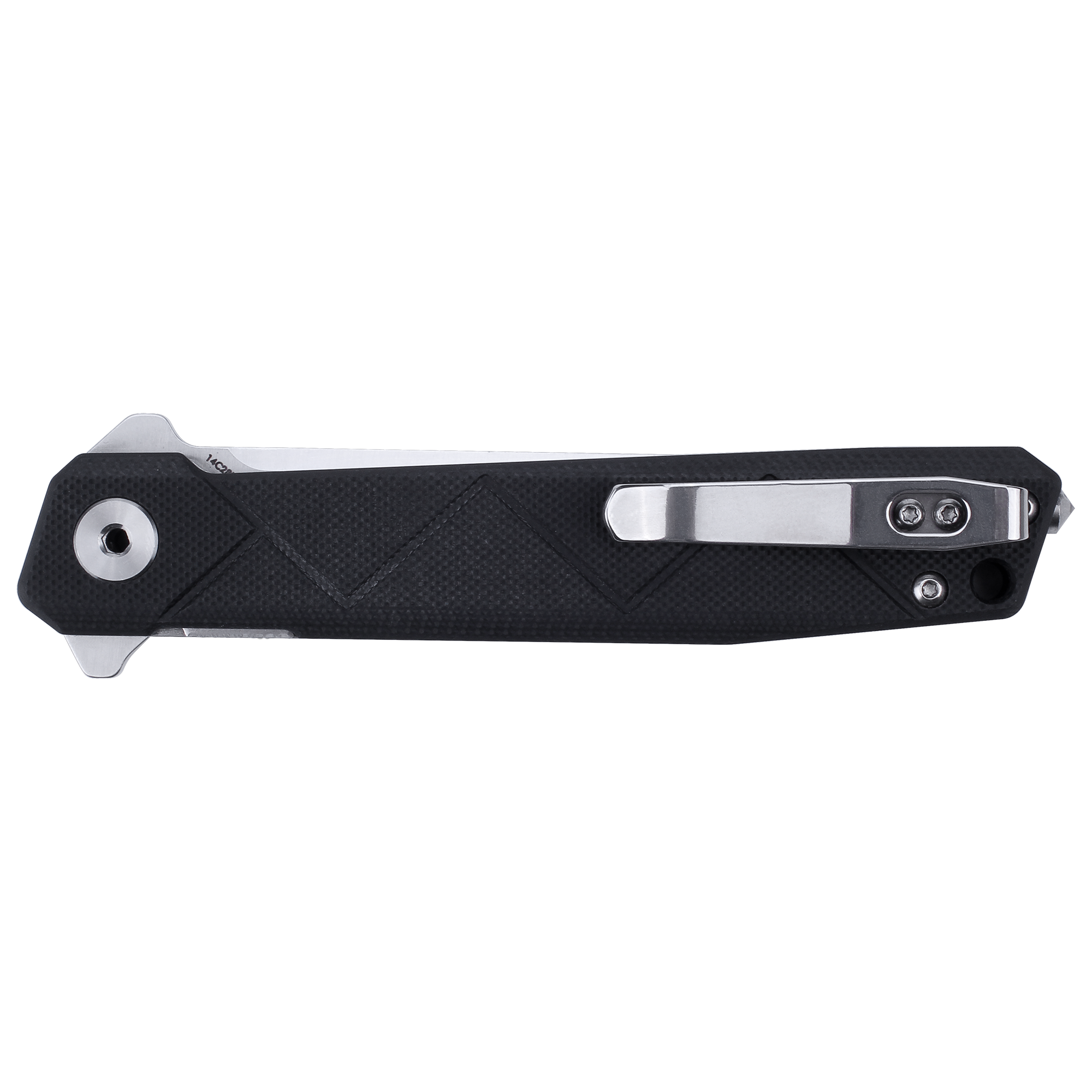 Ніж складаний туристичний Ruike P127-B, (9.1 см) 14C28N / G10 + steel 420 чорний
