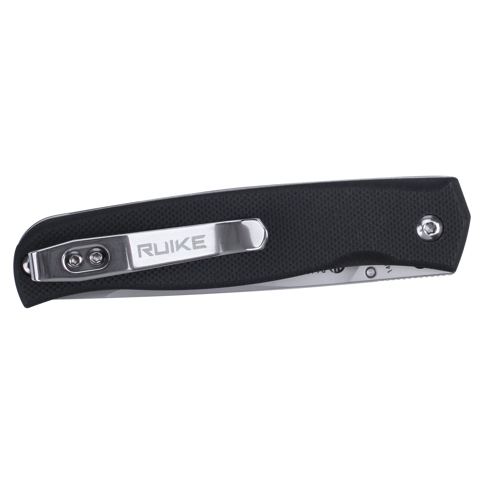Ніж складаний кишеньковий Ruike P661-B, (7.4 см) 14C28N / G10 чорний