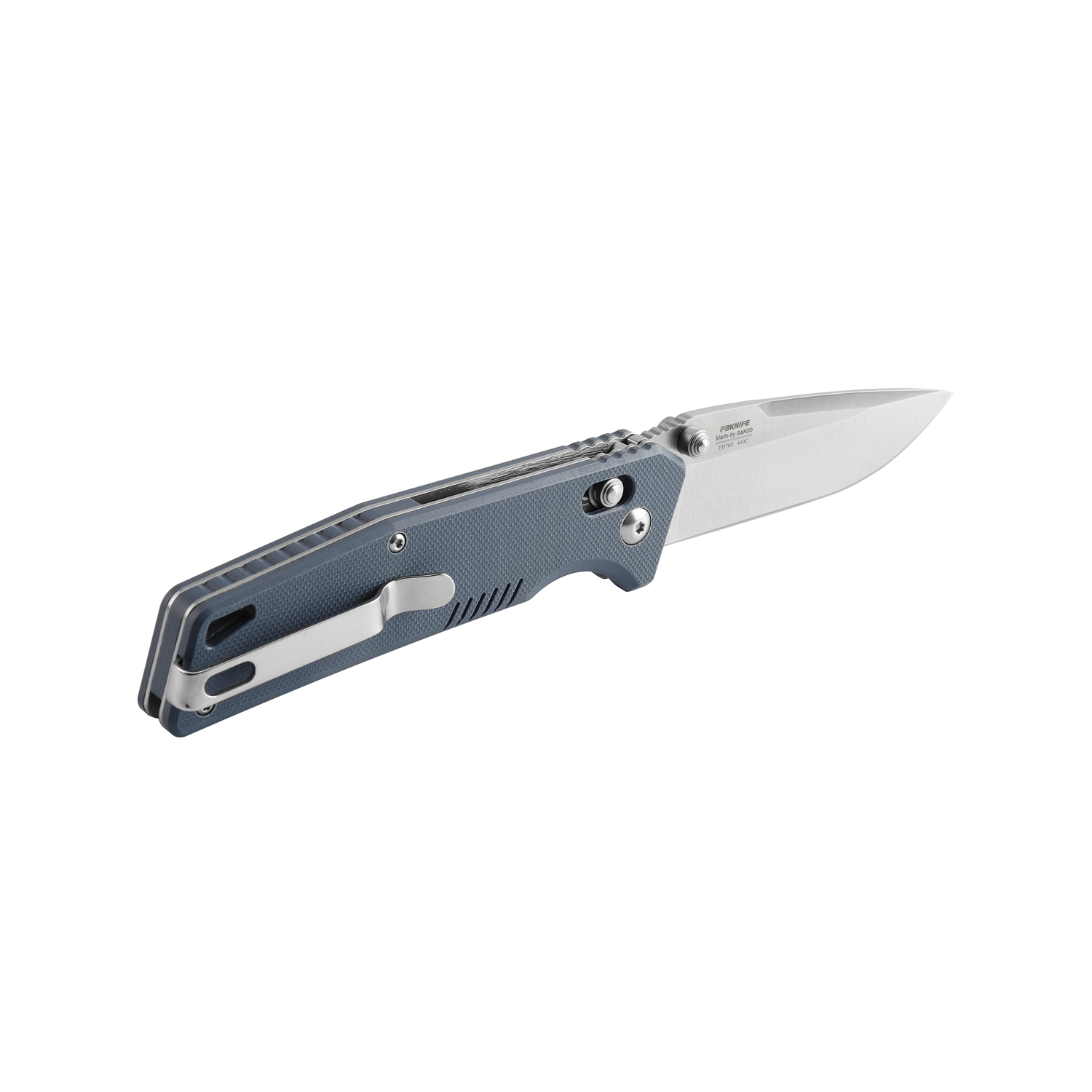 Ніж складаний туристичний Firebird FB7601 (8.7 см) 440С / G10 сірий