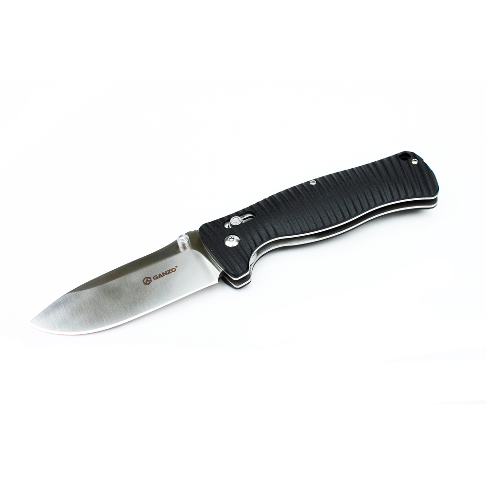 Ніж складаний туристичний Ganzo G720 (9 см) 440C / G10 зелений