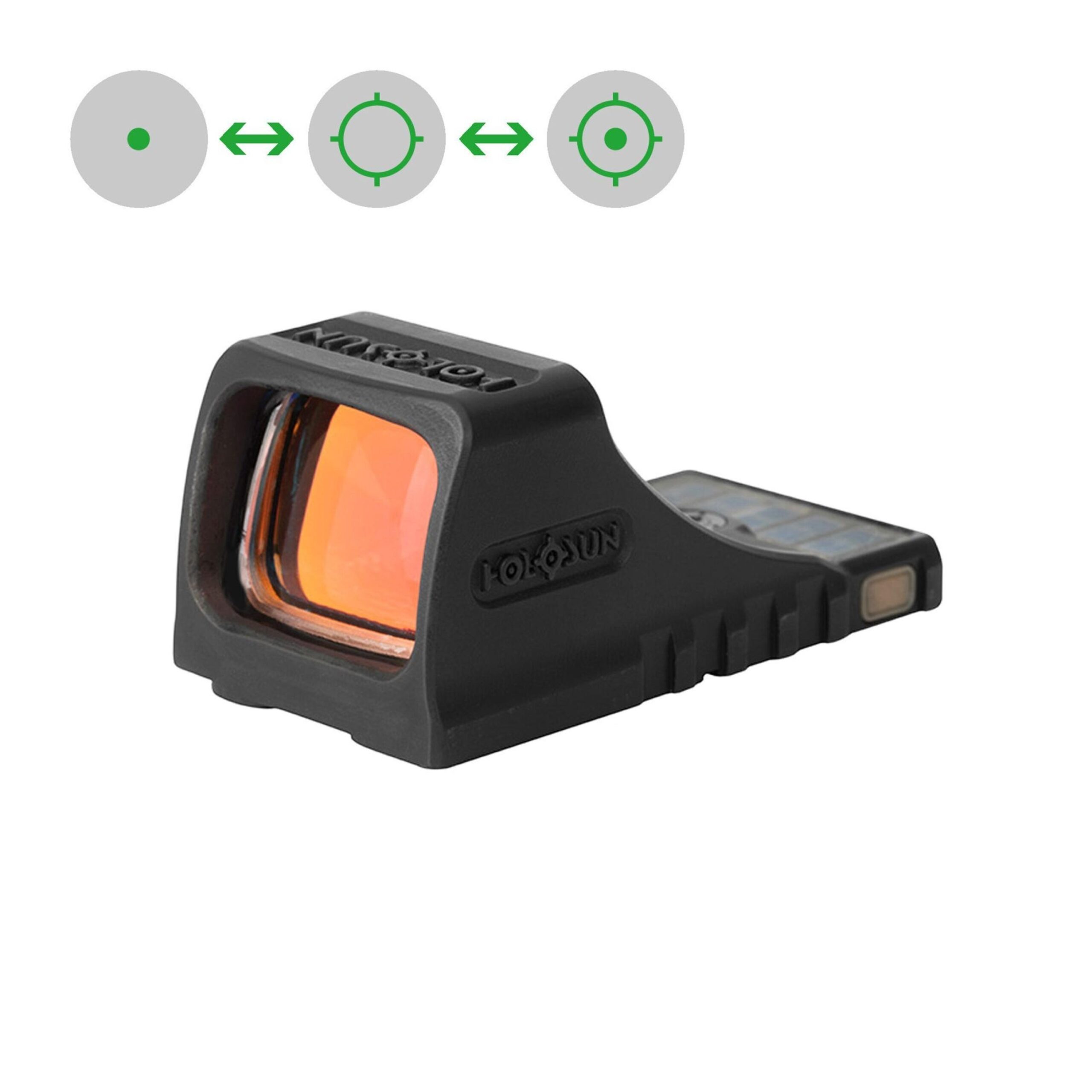 Коліматорний приціл пістолетний Holosun SCS P10 Green Dot Reticle 2 MOA +32 MOA (для CZ P-10)