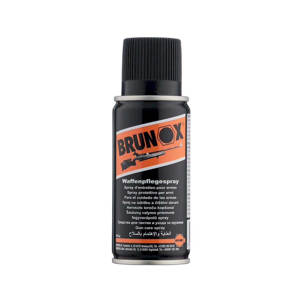 Антикорозійний захист і мастило для зброї, спрей Brunox Gun Care 100ml