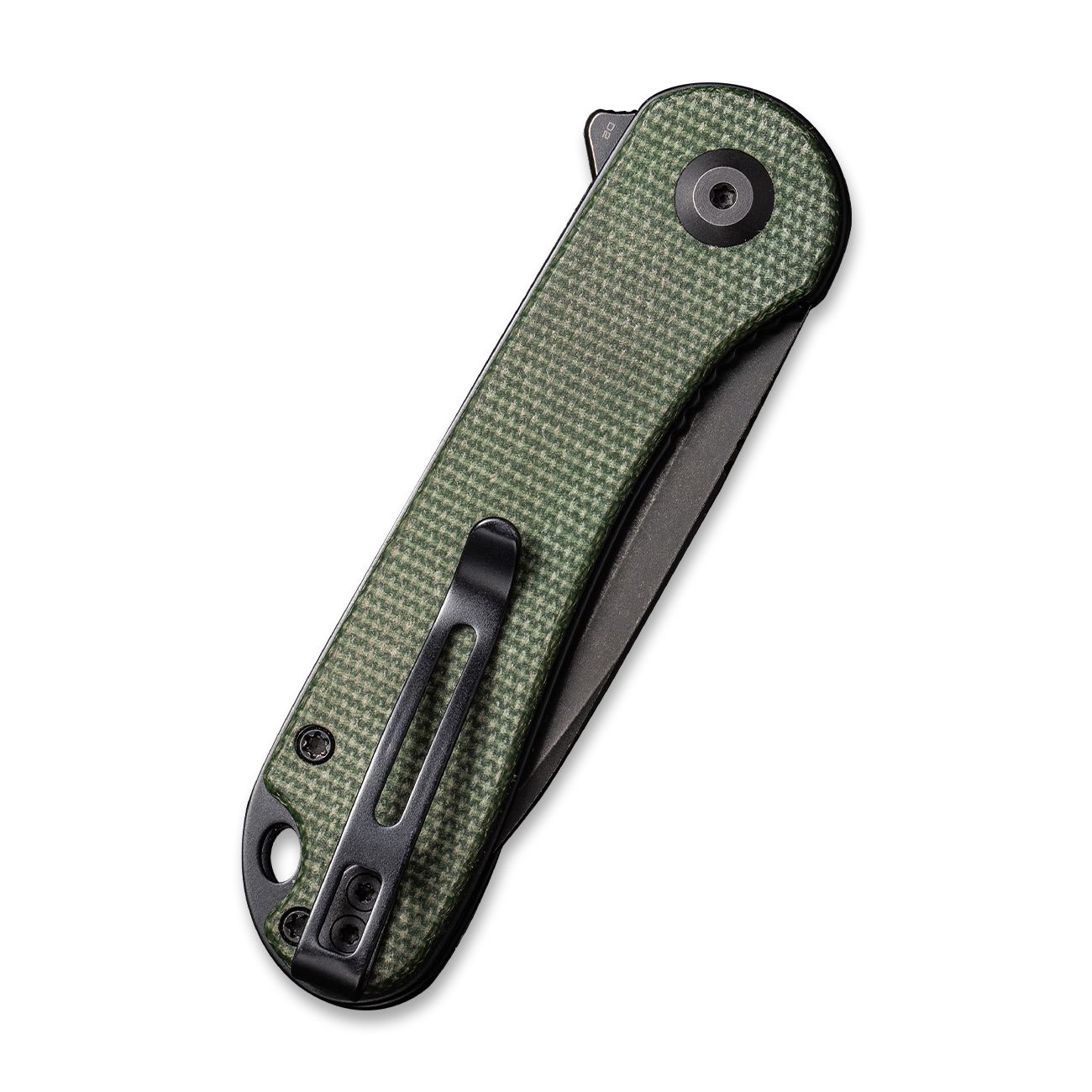 Ніж складаний кишеньковий Civivi Elementum, (7.5 см) D2 / Micarta зелений