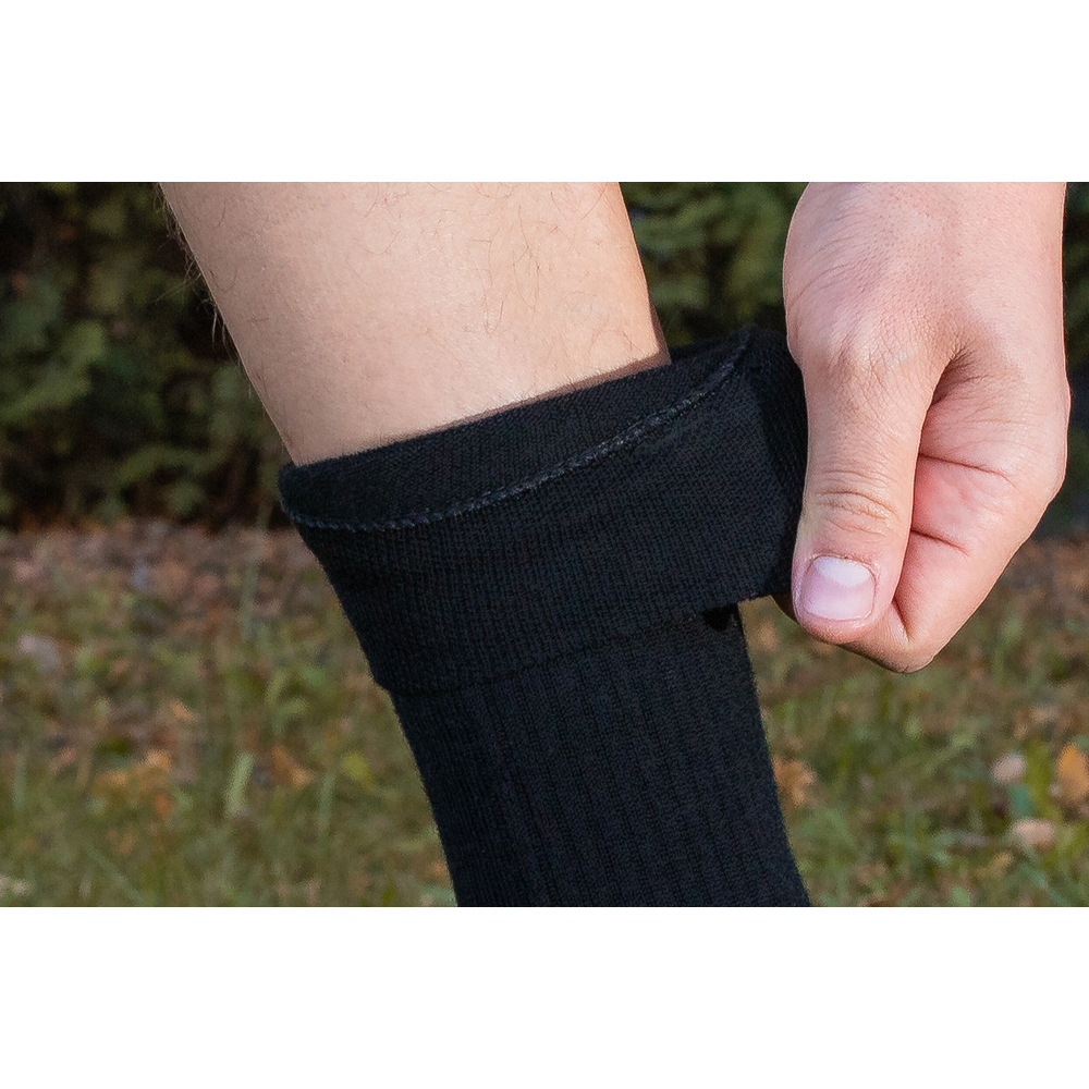 Шкарпетки Dexshell Terrain Walking 2.0 Socks, чорно-сірі, розмір L (43-46)