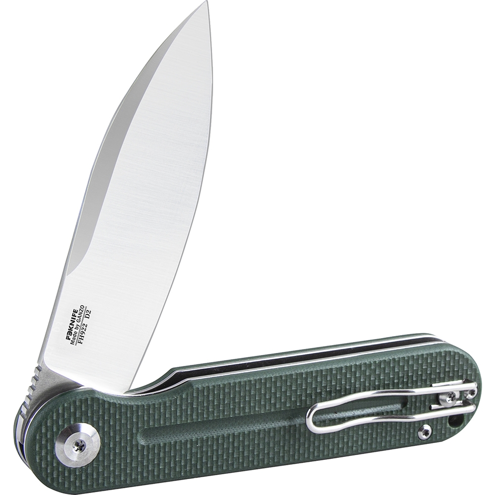 Ніж туристичний Firebird FH922 (8.6 см) D2 / G10 зелений