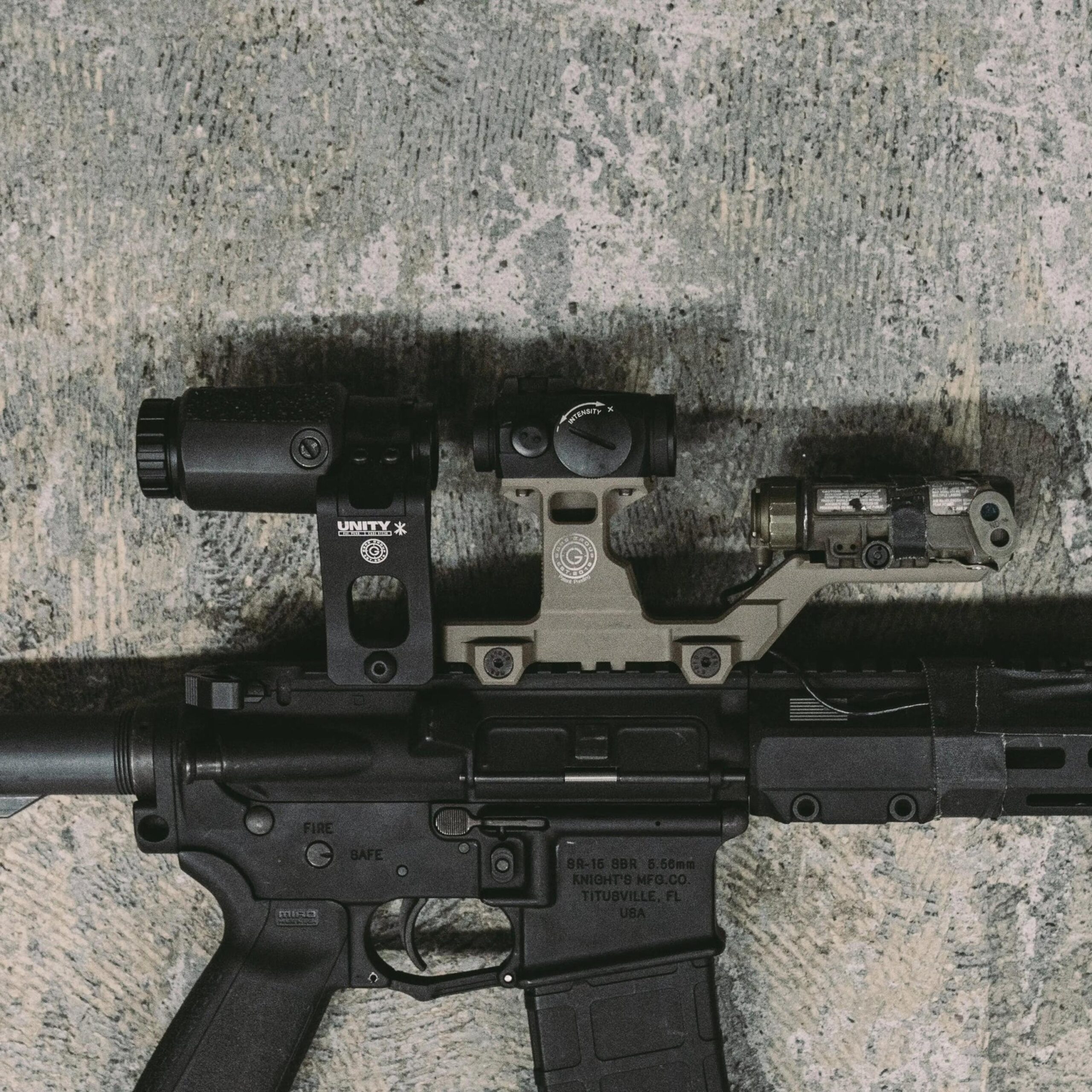 Кріплення GBRS 30MM Magnifier Mount 2.91 FTC BLK