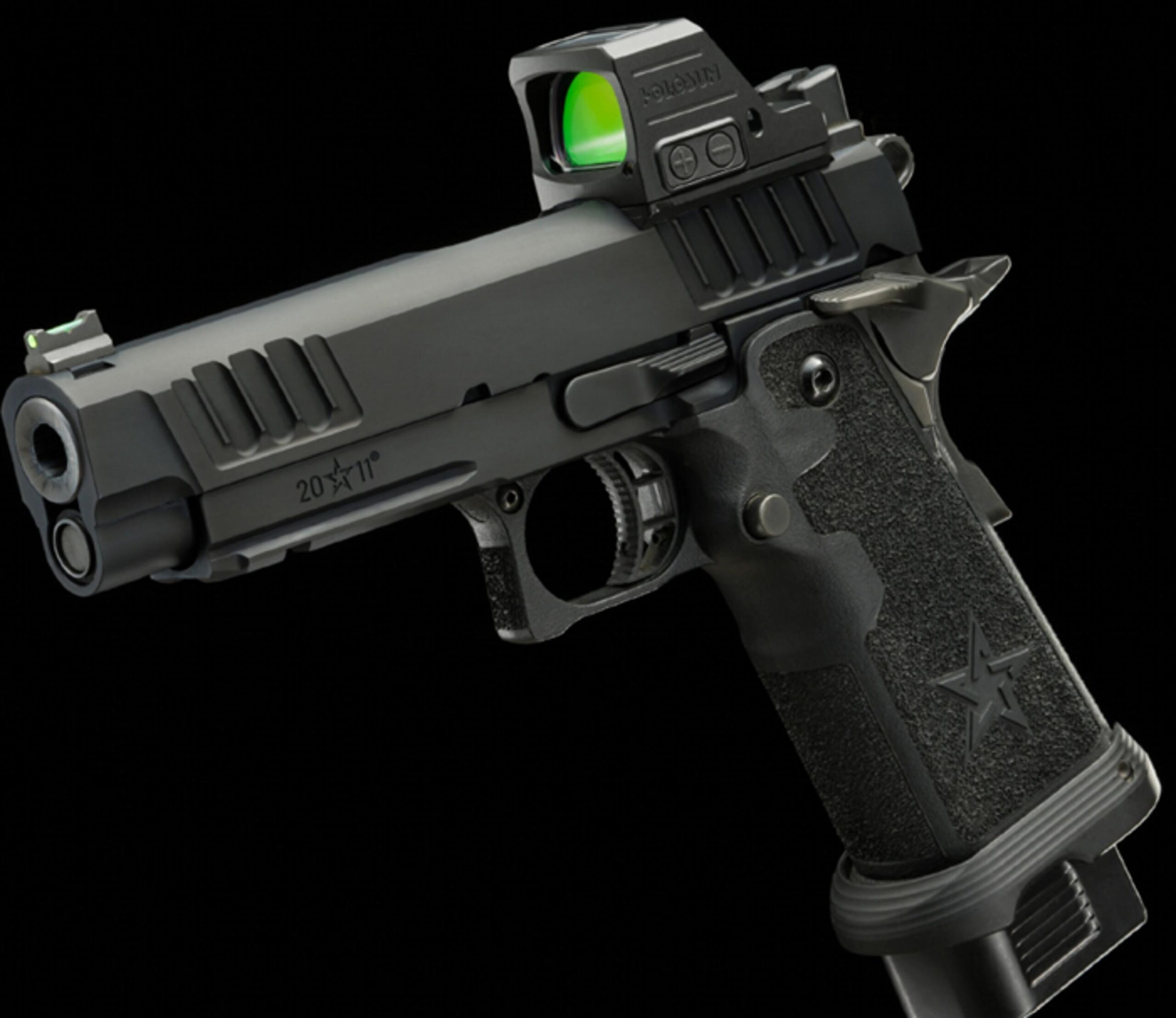 Коліматорний приціл пістолетний RMR Holosun HS407C-RD X3 Red Dot точка 2 MOA