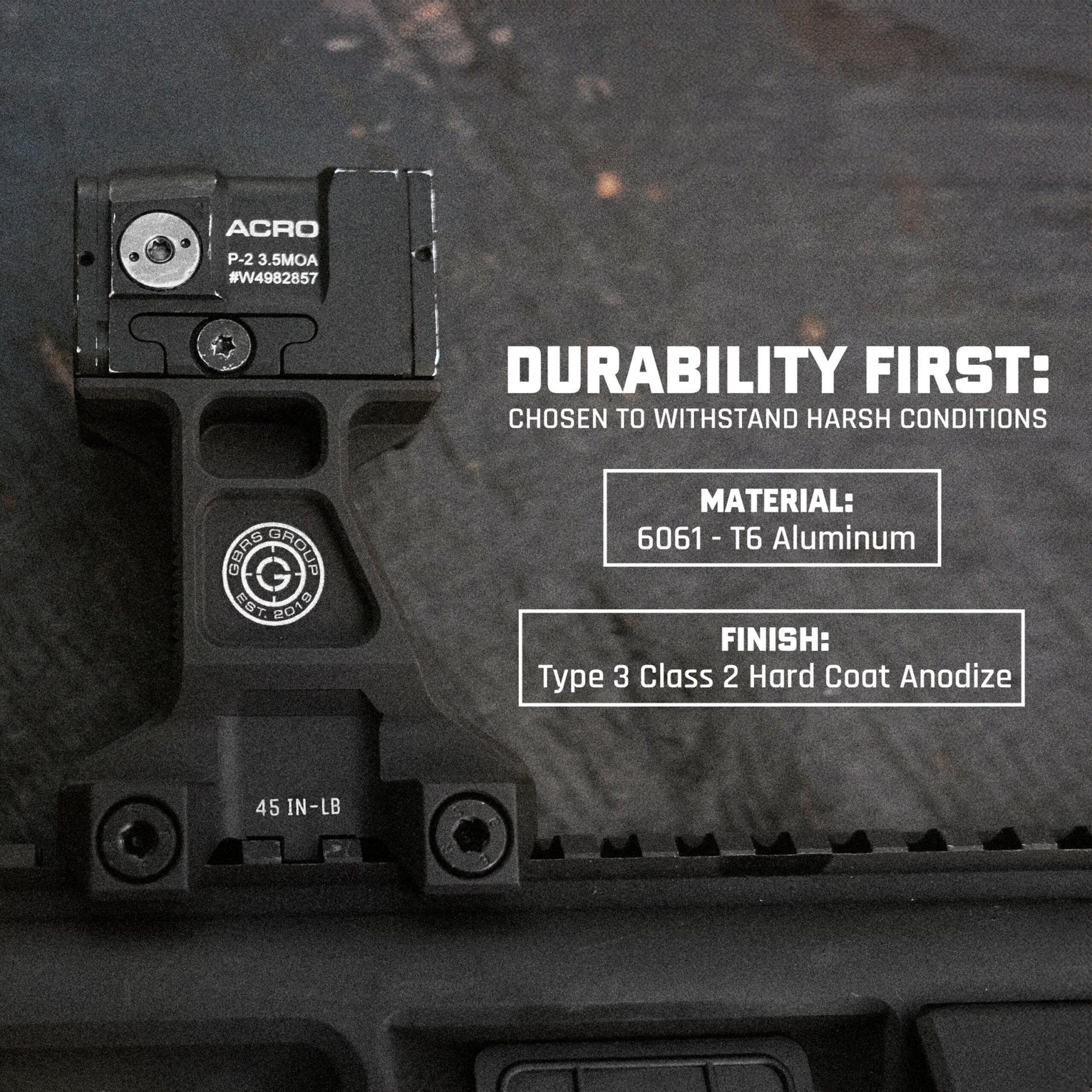 Кріплення GBRS Lerna Aimpoint Acro Mount Kit (BLK)