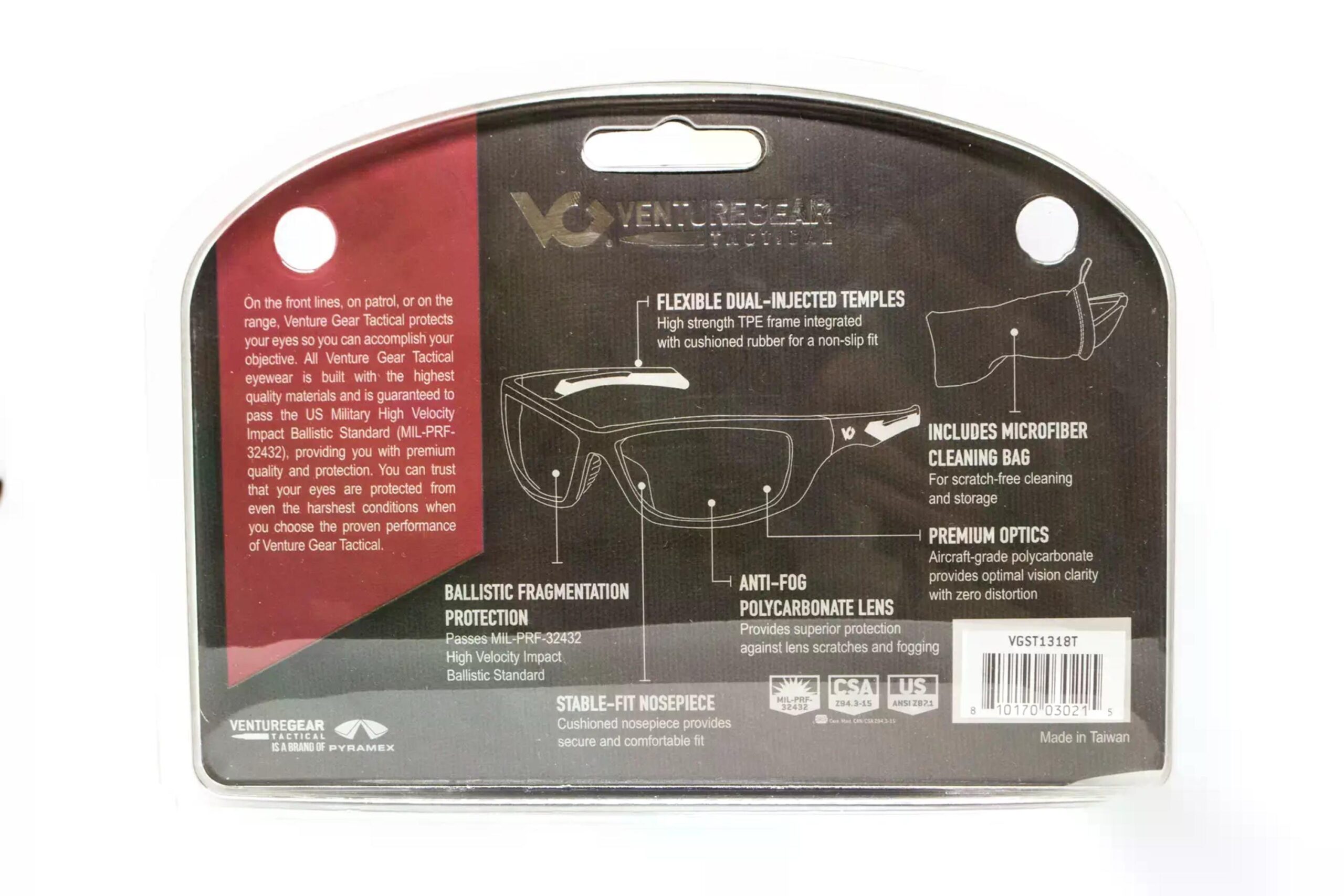 Захисні окуляри Venture Gear Tactical Howitzer Tan (bronze) Anti-Fog, коричневі в пісочній оправі